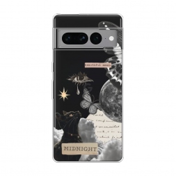Силиконовый чехол midnight collage на Google Pixel 7 Pro