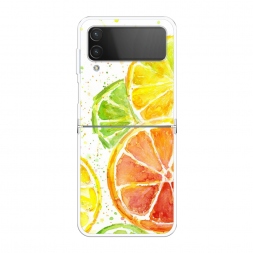 Силиконовый чехол Цитрусовые на Samsung Galaxy Z Flip 4