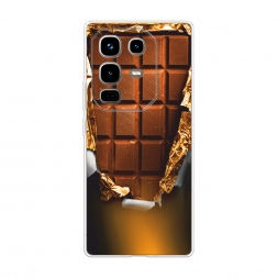 Силиконовый чехол Шоколадка на Infinix Note 50 pro