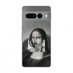 ����������� ����� Mona Lisa sucking lollipop �� Google Pixel 7 Pro