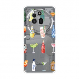 Силиконовый чехол Летние напитки на Nothing Phone 3a Pro