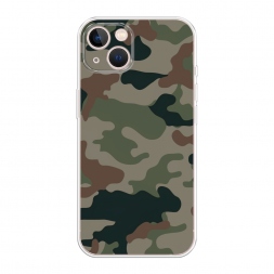 Силиконовый чехол Камуфляж 1 на iPhone 13