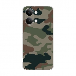 Силиконовый чехол Камуфляж 1 на Poco X8 Pro Max