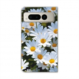 Силиконовый чехол Летние ромашки на Google Pixel Fold