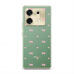 Силиконовый чехол Простые бантики 3 на Infinix Zero 30 5G