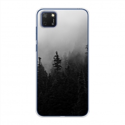 Силиконовый чехол Туманный лес на Honor 9S