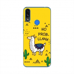 Силиконовый чехол No probLLama на Lenovo K13