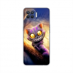 Силиконовый чехол Cheshire Cat на Oppo Reno 4 lite