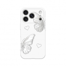Soft touch ����� white butterflies 2 �� iPhone 17 Pro