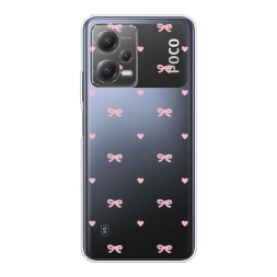 Силиконовый чехол Простые бантики 3 на Xiaomi Poco X5 5G