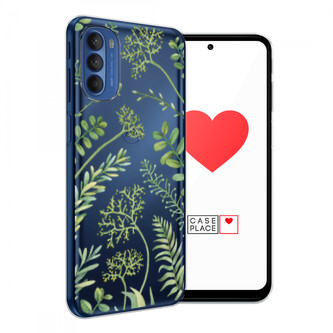 ����������� ����� Green Leaves �� Motorola Moto G41