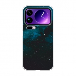 Силиконовый чехол Синий космос на Xiaomi 17 Pro Max