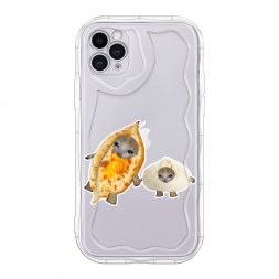 Волнистый чехол Грузинские котята на iPhone 11 Pro