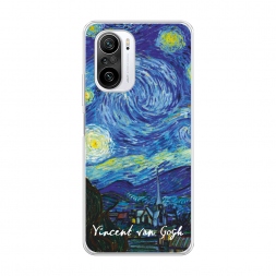 Силиконовый чехол De sterrennacht Vincent van Gogh на Xiaomi Poco F3