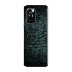 Силиконовый чехол Черная змея на Xiaomi Mi Mix Fold