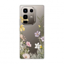 Силиконовый чехол Летний винтаж 2 на Infinix Note 50 pro