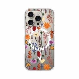  Orange Purple flowers �� iPhone 16 Pro
