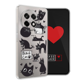 ����������� ����� Black cat doodles �� Oneplus Ace 5 Pro