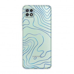 ����������� ����� Blue lines �� Samsung Galaxy A22s 5G