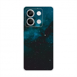 Силиконовый чехол Синий космос на Xiaomi Redmi Note 13 5G