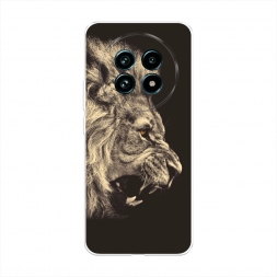 Силиконовый чехол Львиный рык 2 на Realme 13 Pro Plus