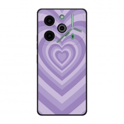 ������� ����������� ����� Violet heart latte �� Tecno Pova 6 pro 5G