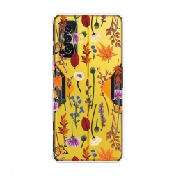 ����������� ����� Orange Purple flowers �� Xiaomi Poco F4 GT