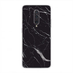 Силиконовый чехол Черный минерал на OnePlus 8