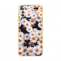 Силиконовый чехол Ромашковое поле на Xiaomi Poco M3