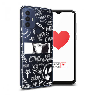 ����������� ����� Manga graffiti white �� TCL 30E