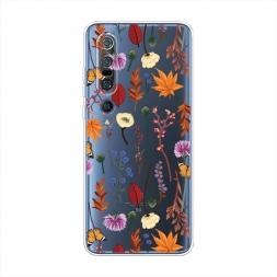 ����������� ����� Orange Purple flowers �� Xiaomi Mi 10 Pro