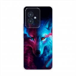 Силиконовый чехол Волшебный волк на Honor 100
