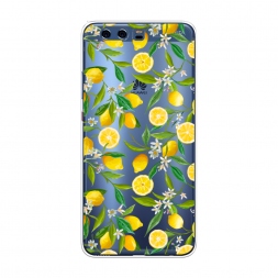 Силиконовый чехол Сочные лимоны на Huawei P10 Plus