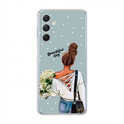 Силиконовый чехол Beautiful day на Samsung Galaxy M54
