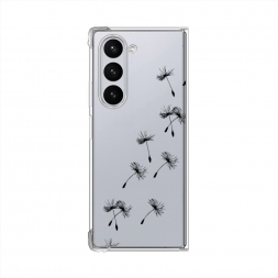 Силиконовый чехол Летящие одуванчики на Samsung Galaxy Z Fold 6