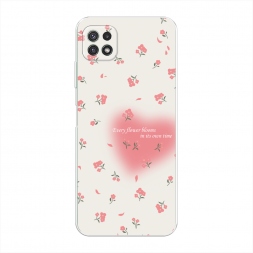 ����������� ����� Blooms in time pink �� Samsung Galaxy A22s 5G
