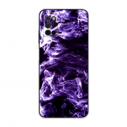 Силиконовый чехол Фиолетовый дым на Samsung Galaxy A03S