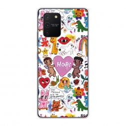 Силиконовый чехол Милые рисунки на Samsung Galaxy S10 Lite