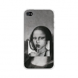 ����������� ����� Mona Lisa sucking lollipop �� iPhone 4/4S