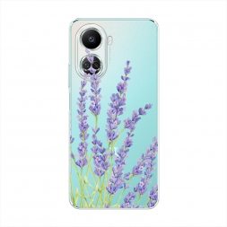 Силиконовый чехол Лавандовые стебли на Huawei Nova 10 SE