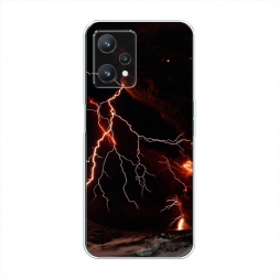 Силиконовый чехол Молния 4 на Realme 9 Pro
