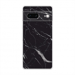 Силиконовый чехол Черный минерал на Google Pixel 7