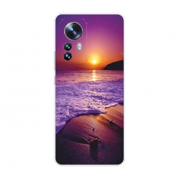 Силиконовый чехол Закат на пляже на Xiaomi 12 Pro