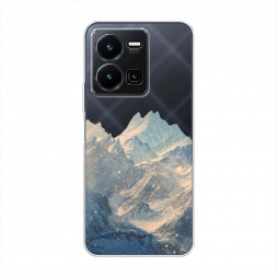 Силиконовый чехол Горы арт 2 на Vivo Y35 4G
