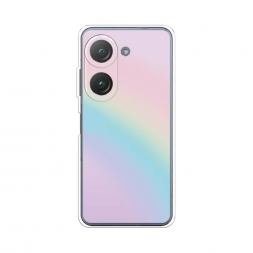 Силиконовый чехол Нежная радуга на Asus ZenFone 9
