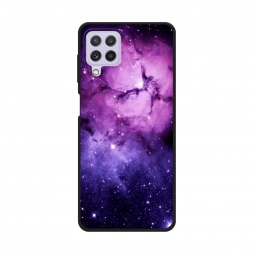 Матовый силиконовый чехол Космос 18 на Samsung Galaxy A22