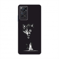 Силиконовый чехол Волк выходит из ночи на Xiaomi Redmi Note 11 Pro