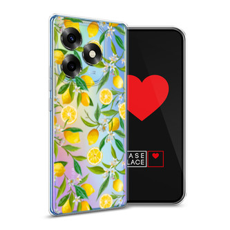 Силиконовый чехол Сочные лимоны на Itel S23 Plus