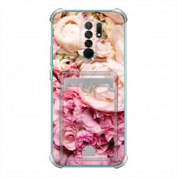 Пионы яркие на Xiaomi Redmi 9