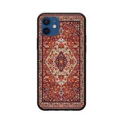 Матовый силиконовый чехол Красный ковёр на iPhone 12